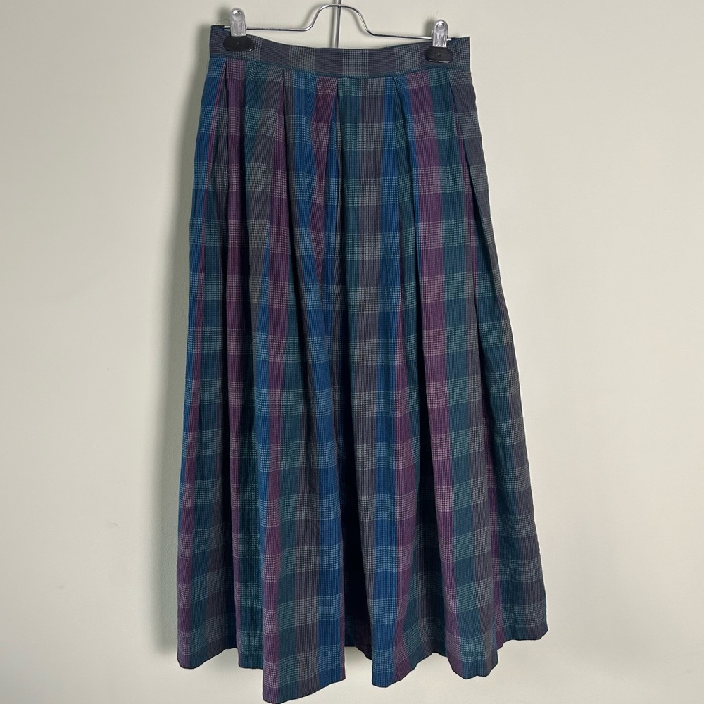 Vintage Plaid Skirt